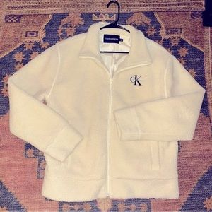 Calvin Klein Sherpa Jacket cream xl